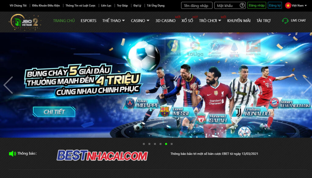nha cai chuyen dat cuoc eSport