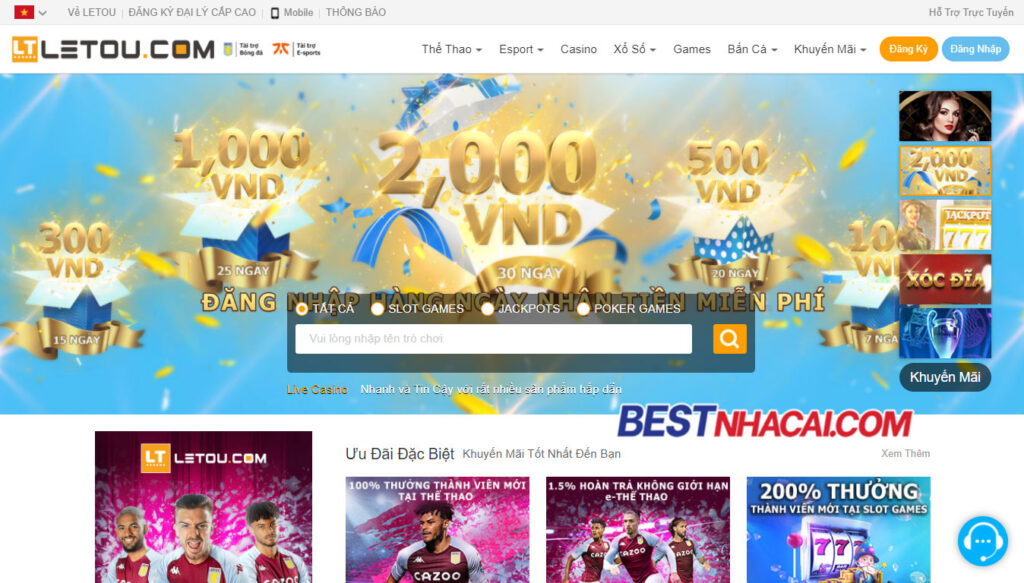 nha cai ve Casino Online