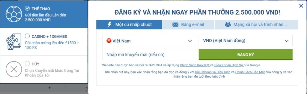 nhà cái 1xBET