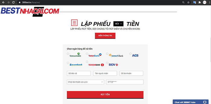 đăng ký nhà cái 388BET