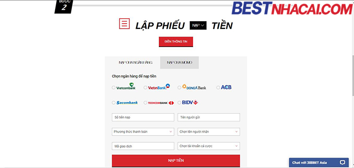 đăng ký nhà cái 388BET