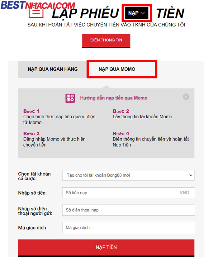 đăng ký nhà cái 388BET