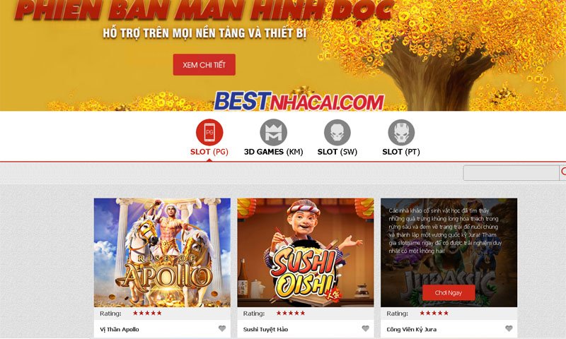 Slot Game hấp dẫn