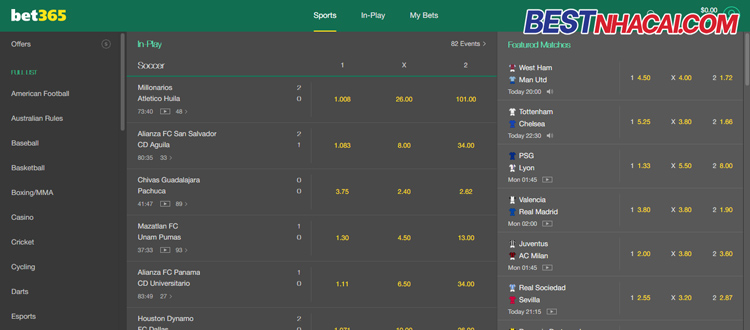 trang chủ nhà cái bet365