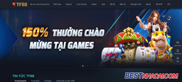 nhà cái tf88