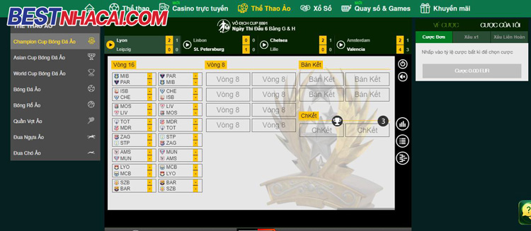 thể thao ảo v9bet